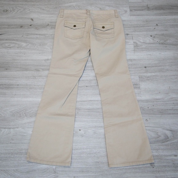 Victoria Secret London Jean Khaki Straight Flare - Picture 4 of 5